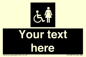 Custom information: black panel disabled and female